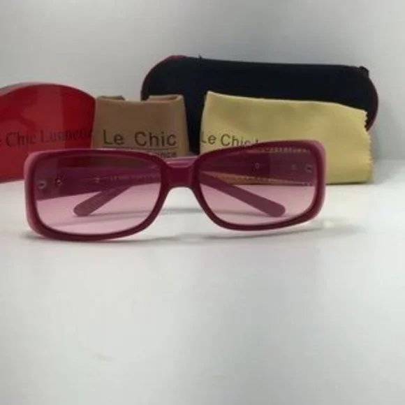 2 for 1 Sale Le Chic France Burgundy and Pink - Picture 8 of 8